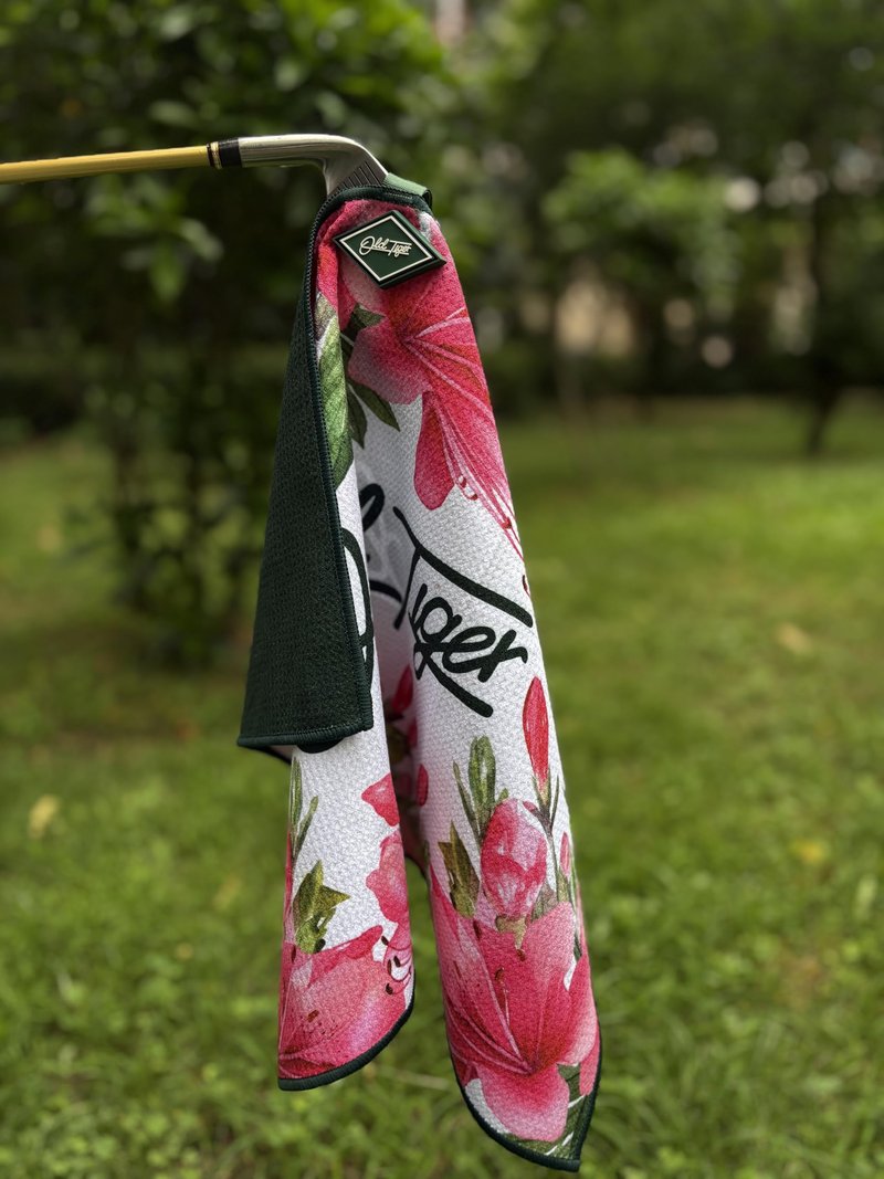 CROWNBLANKS Magnetic Golf Towels, 24''x16'' Fast Drying Microfiber Waffle Azalea Golf Towel for Carts or Golf Clubs, for Men Women