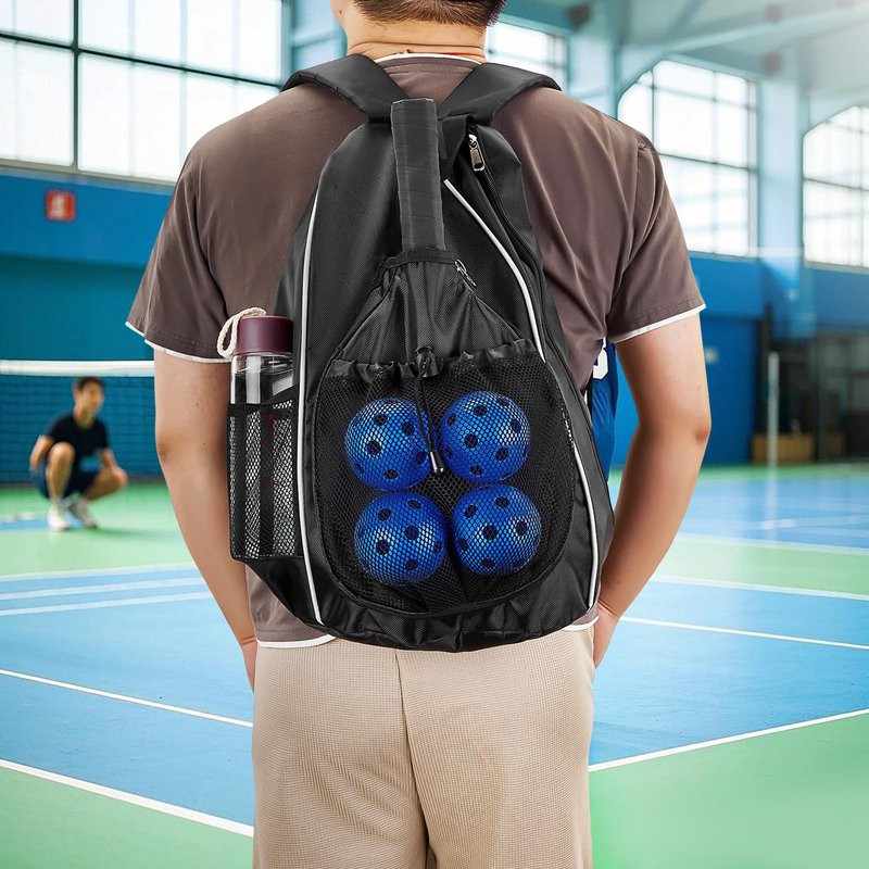 dekayaker Pickleball Bag,Pitbull Shoulder Bag Backpack for Women and Men, Fits 2 Paddles, Gifts for Pickleball Lovers