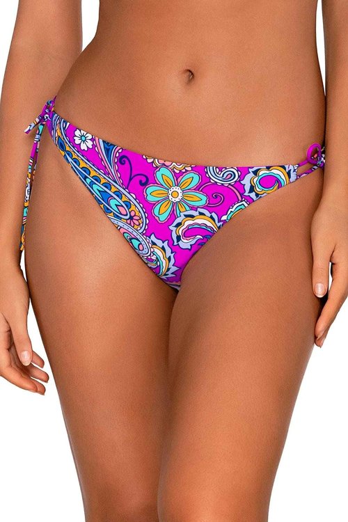 Sunsets Marrakesh Everlee Side Tie Bikini Bottom, XL, Marrakesh