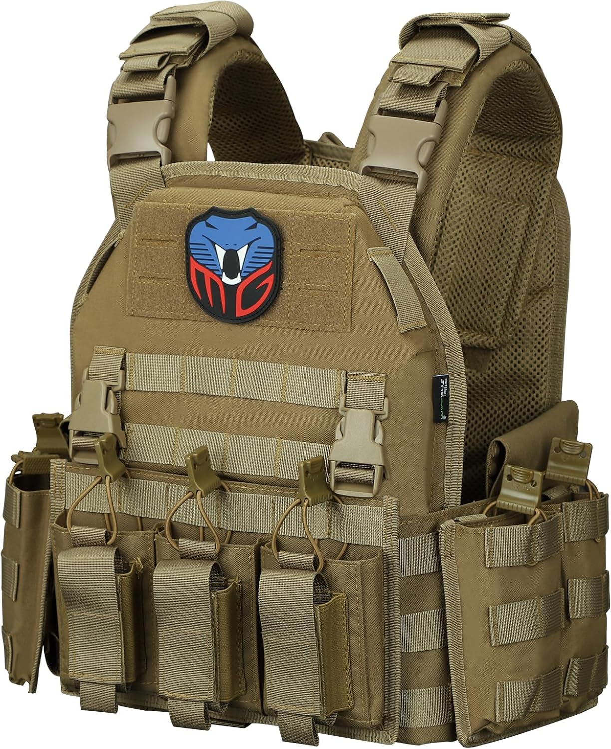 Tactical Vest - Molle Airsoft Vest for Men | Adjustable, Durable Design