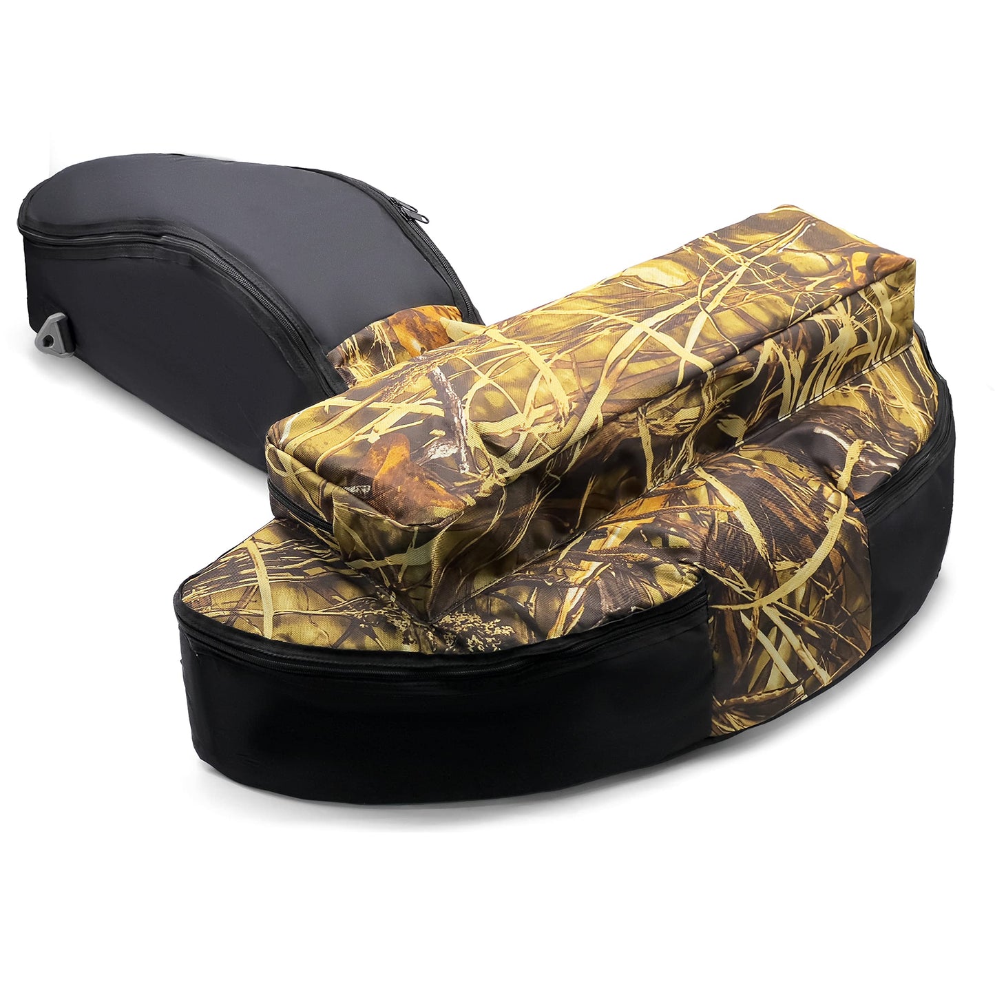 Silfrae Soft Crossbow Case Padded Crossbow Case for Crossbow with Scopes (Reed Camo)