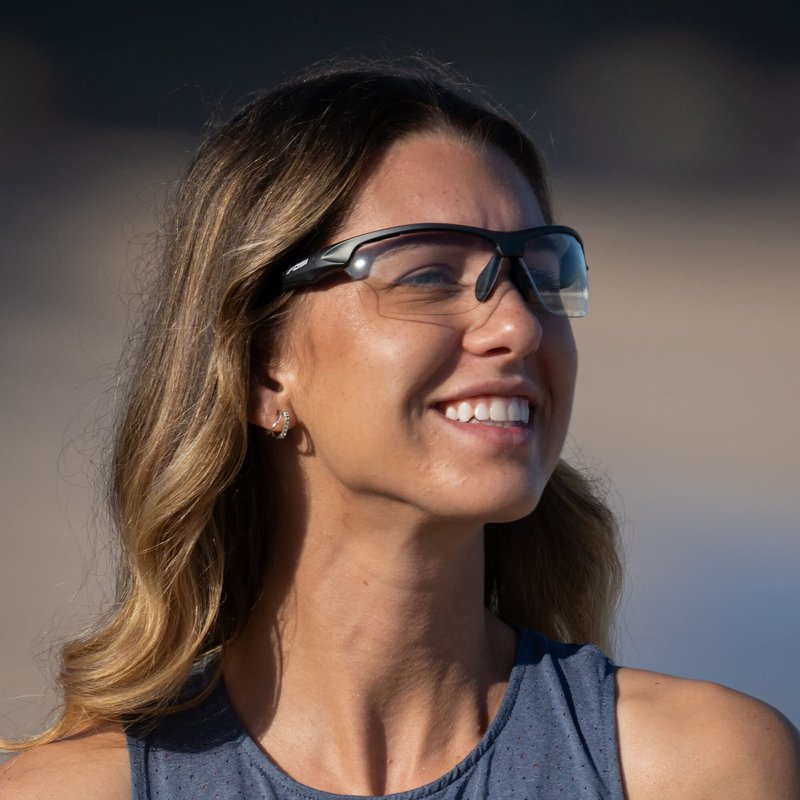 Tifosi Intense Sunglasses Matte Gunmetal/Clear Lenses