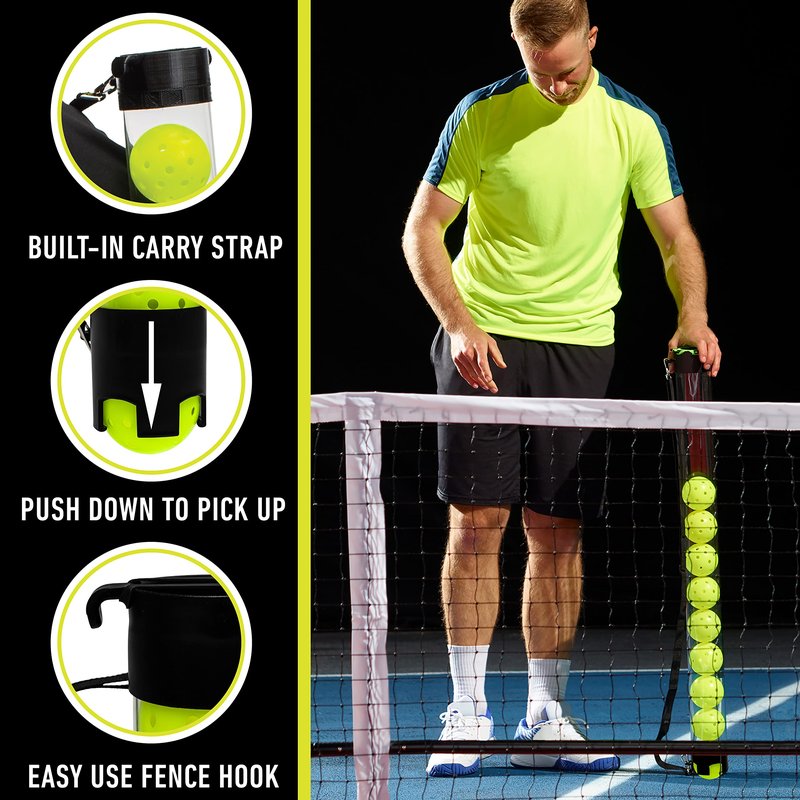 Franklin Sports Pickleball Retrieval Tube Holds 12 Balls
