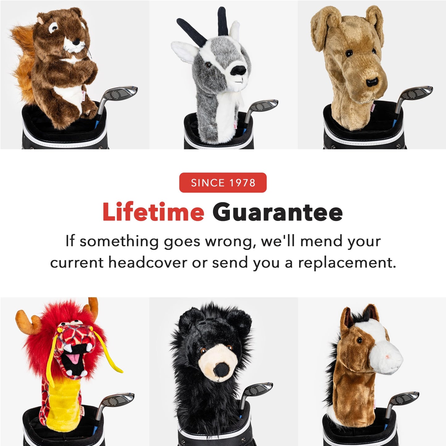 Daphne's Headcovers Yellow Lab Driver Headcover | Premium Driver Headcovers | Funny Golf Club Covers | Stylish Protection for Your Clubs | Men's Golf Gear | Driver Headcover for Men and Women