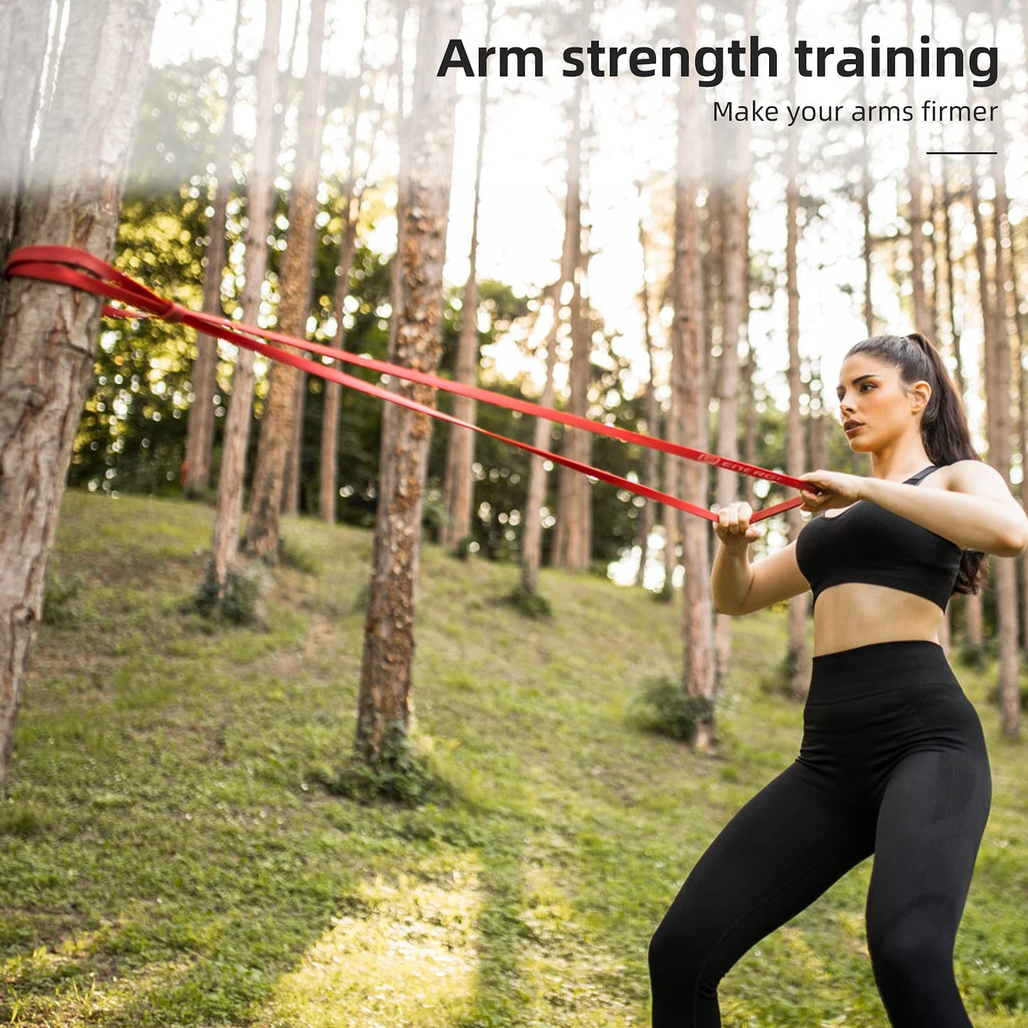 Pull Up Resistance Bands Set of 4 for Men and Women, Assistance Band for Exercise for Resistance Training Powerlifting, Gyms, Mobility Home Fitness, with Carrying Bag(4pcs)
