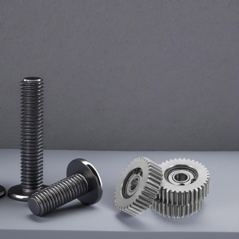 SOLUSTRE 36 Tooth Steel Motor Gear Set with Washers for Electric Bicycle Folding Scooter Replacement Compatible with Motor Durable Drive Accessory
