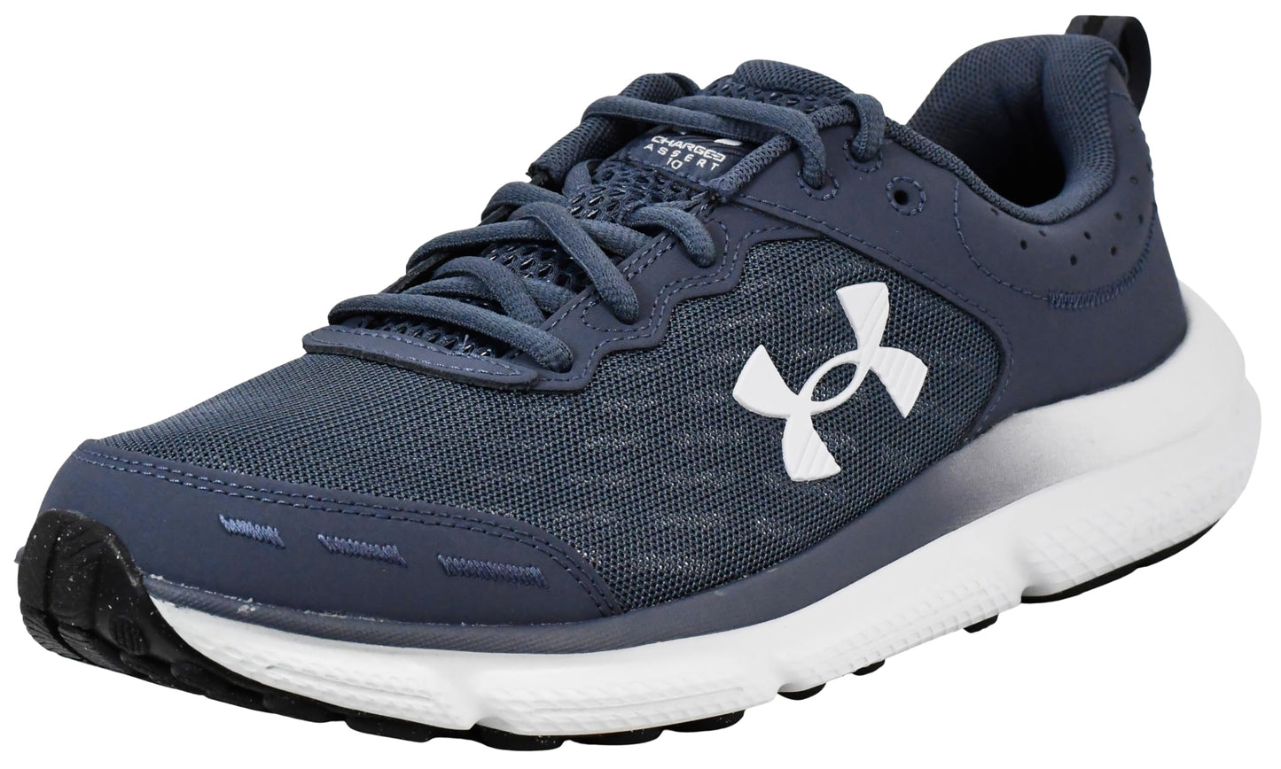 Under Armour Mens Charged Assert 10 Downpour Gray/Downpour Gray/Halo Gray 16 Medium