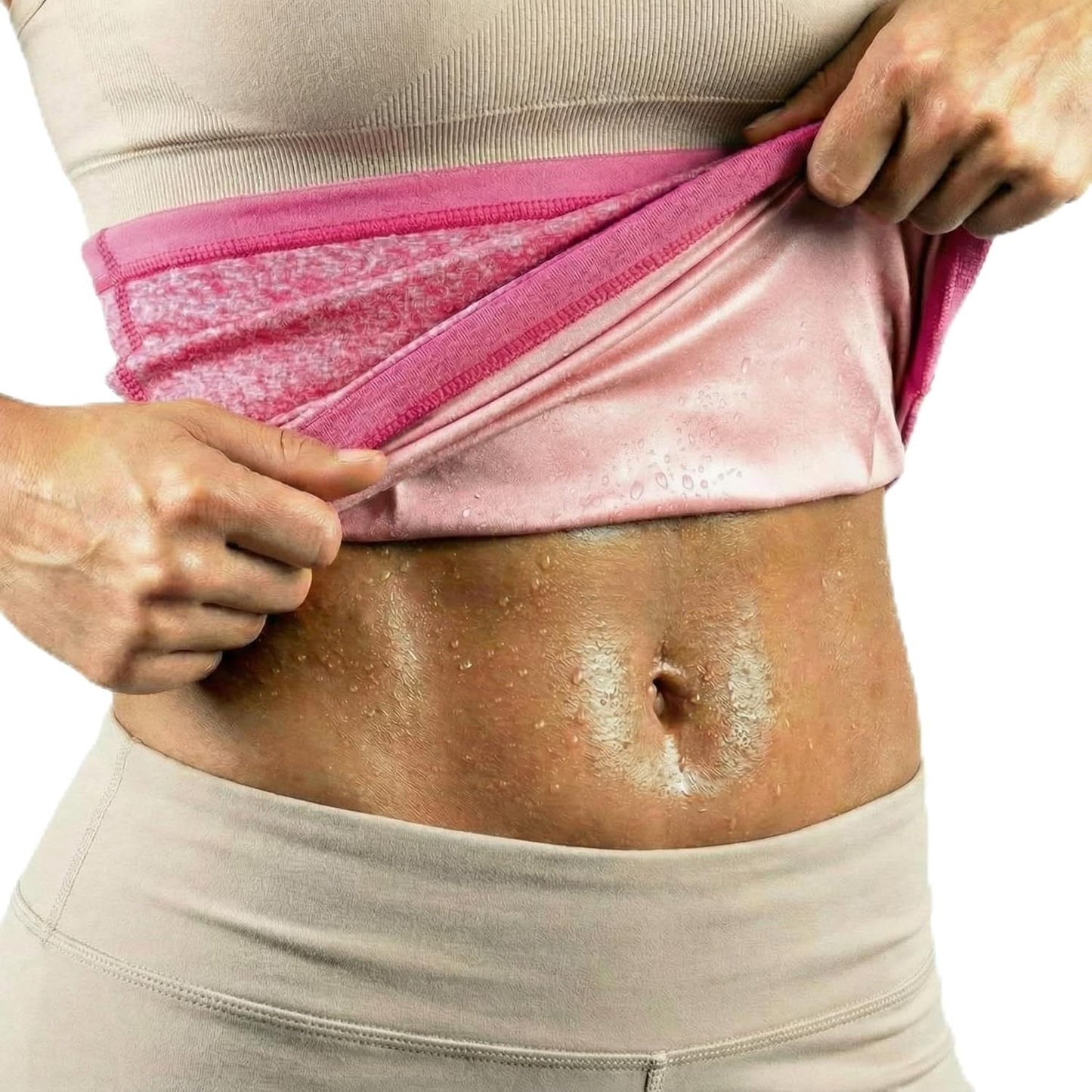 Waist Trimmer Sweat Waist Trainer Wrap for Women - Ideal for Bodybuilding & Fitness