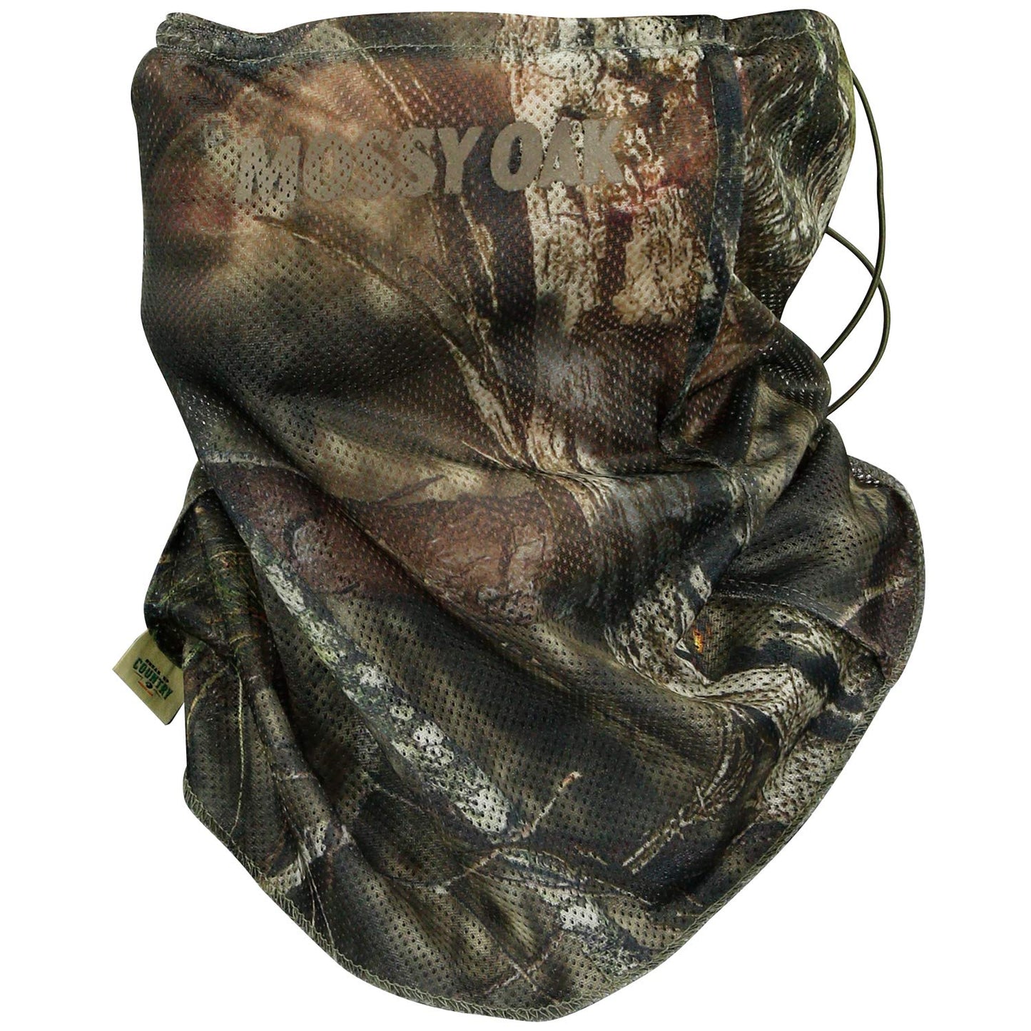 Mossy Oak Camo Mesh Hunting Face Mask