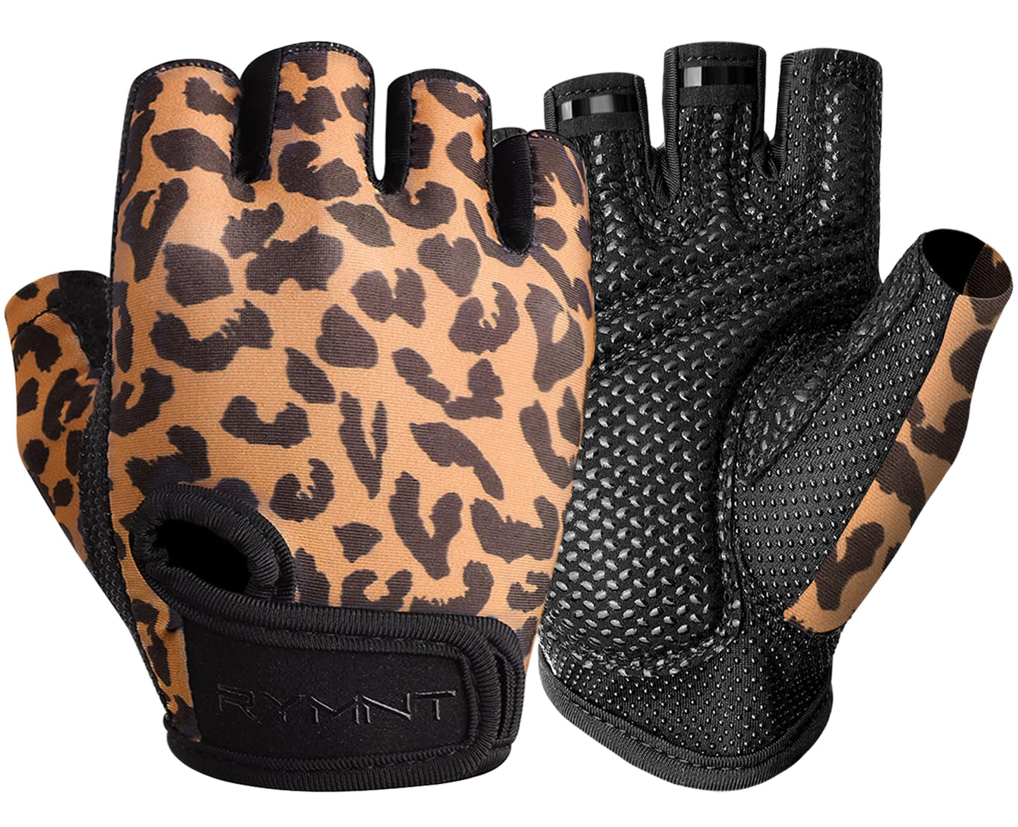 ZEROFIRE Workout Gloves for Women Men - Weight Lifting Gloves with Full Palm Protection & Extra Grip for Women Gym, Weightlifting, Weight Lift, Rowing, Exercise, Sport, Cycling.Leopard-XSmall