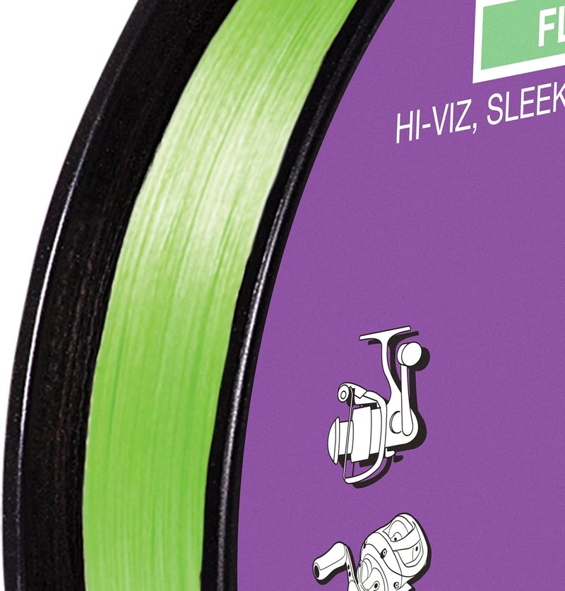 Seaguar Smackdown Braided Fishing Line - High Visibility Flash Green | Multiple Sizes Available