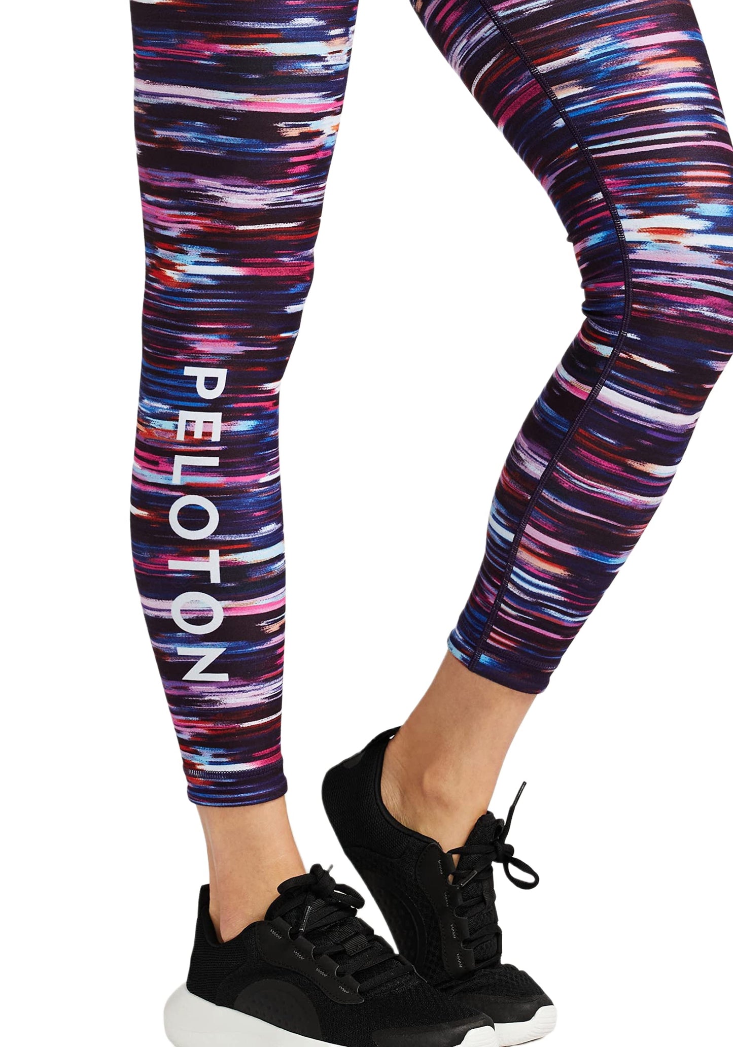 Peloton Women's Standard Printed High Waist Legging, Multi, Large