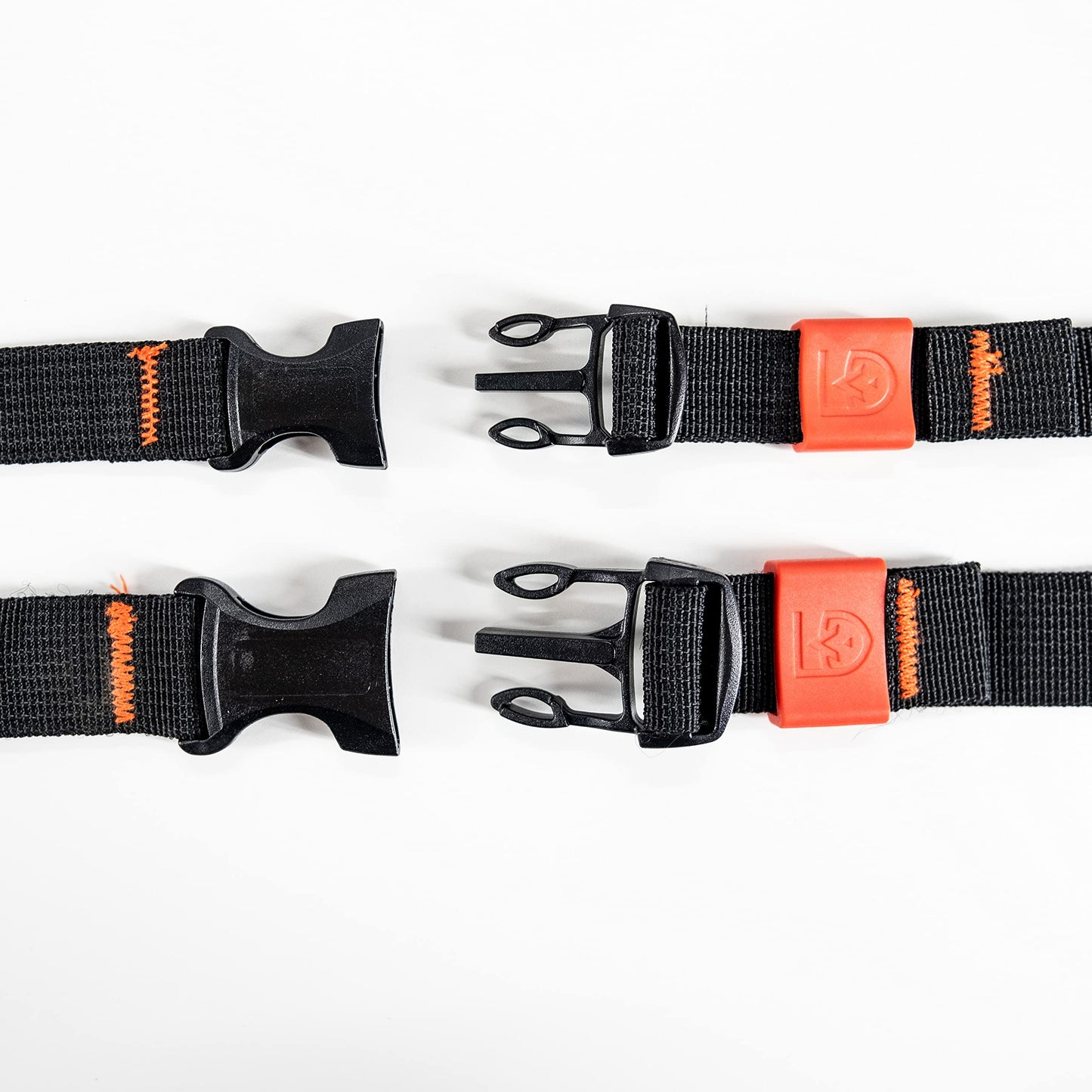 GEAR AID Utility Straps with Side-Release Buckle, Secure and Compress Camping, Biking, Hunting, Boating Gear, Multiple Sizes 1" x 24"