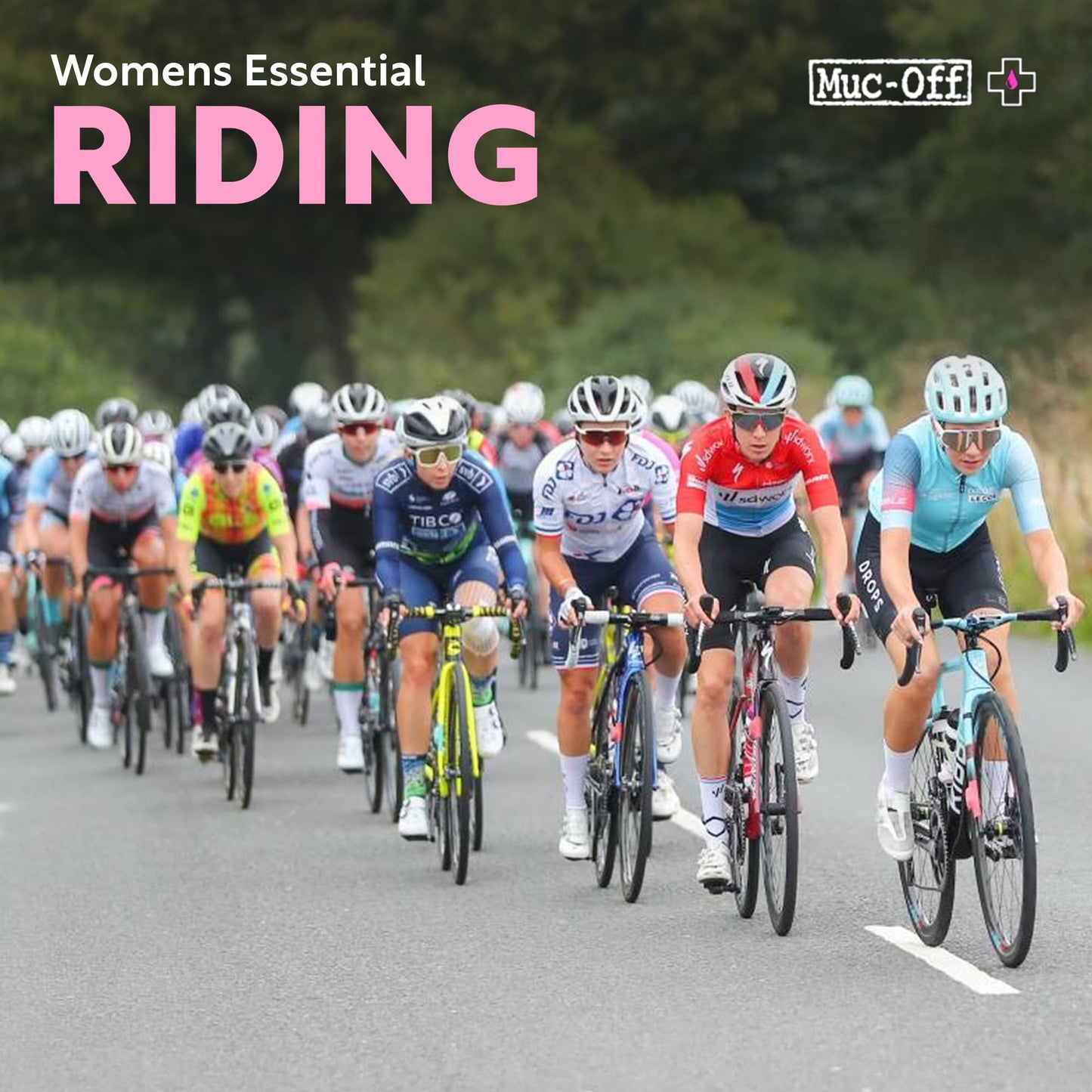Muc-Off Luxury Chamois Cream Cycling Women, 100ml - Extreme Skin Lubricant - pH Balanced & Deeply Moisturizing | Ideal for Long Rides