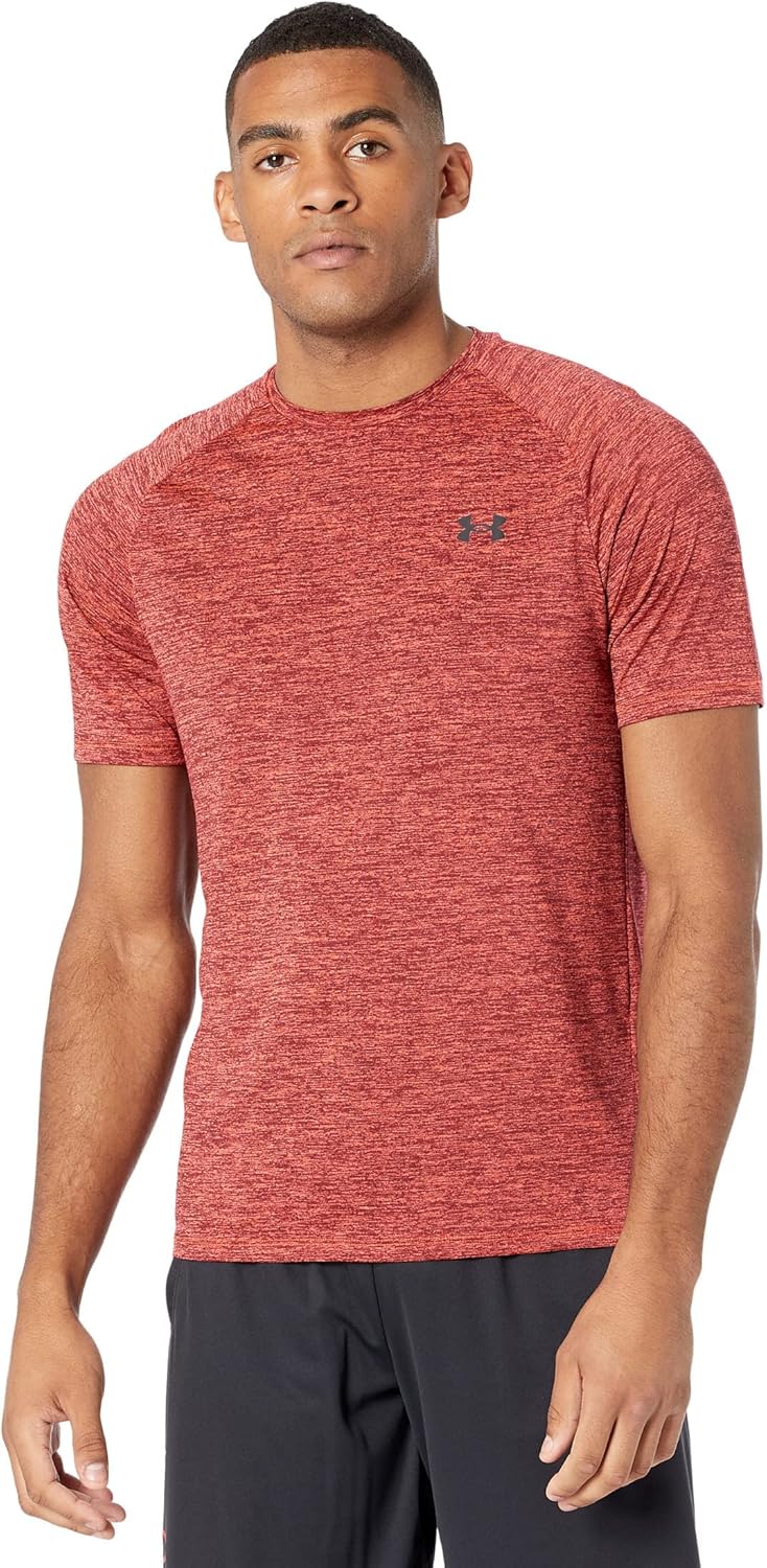 Under Armour Men's Tech 2.0 Short-Sleeve Performance T-Shirt - Athletic Fit, Quick-Dry Fabric