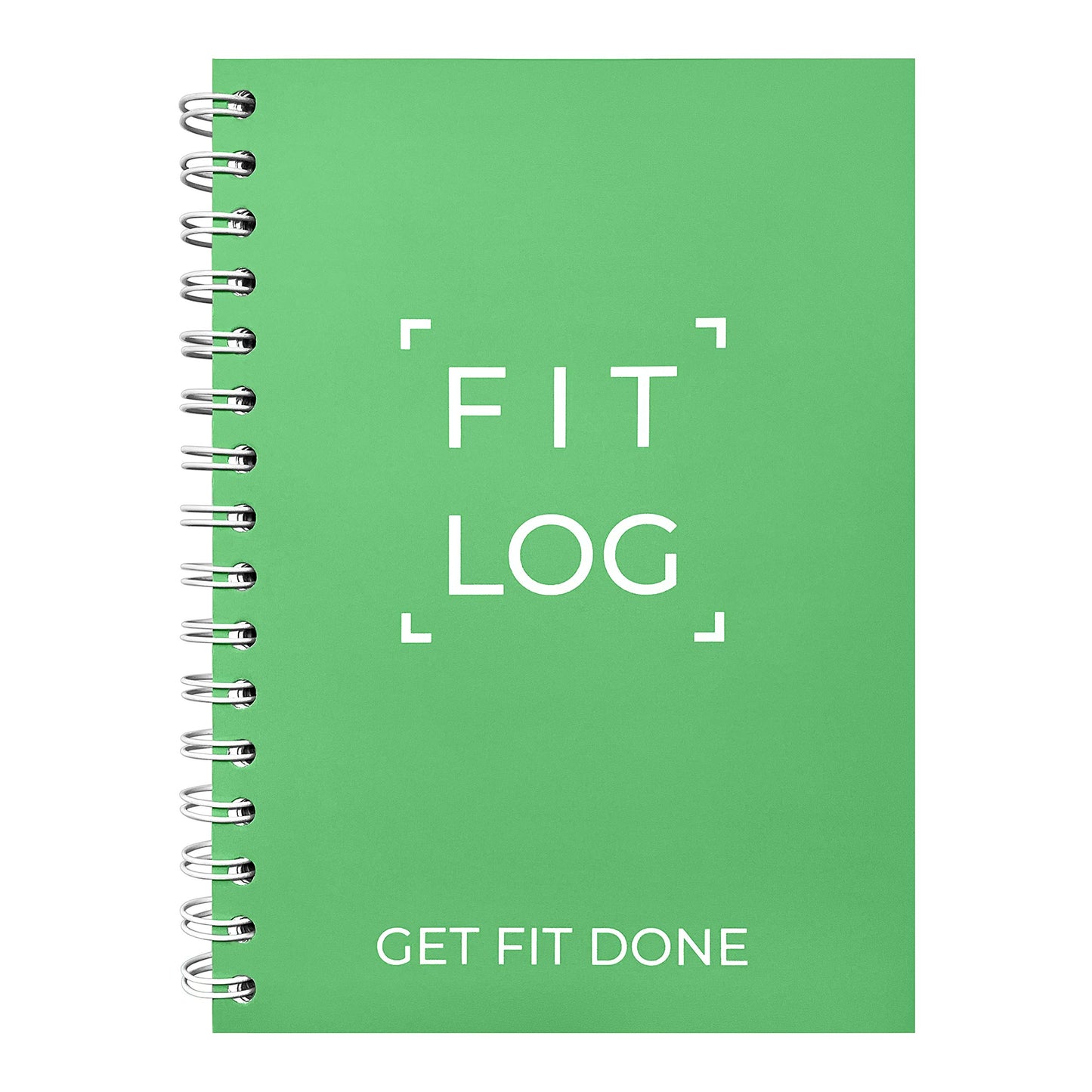 Cossac Fitness Journal & Workout Planner - Designed by Experts Gym Notebook, Workout Tracker, Exercise Log Book for Men Women - Green