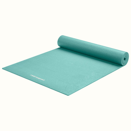 Retrospec Pismo Yoga Mat for Men & Women - 72” x 24” x 5mm - Extra Long Non Slip Exercise Mat for Yoga, Pilates, Stretching, Floor & Home Workouts - Rose