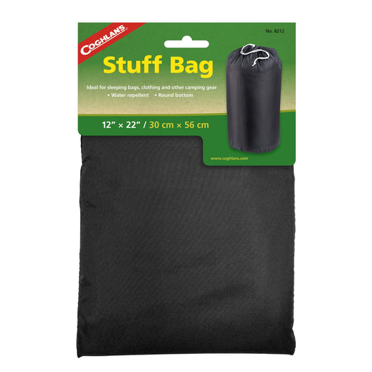 Coghlan's Water Repellant Utility Stuff Bag, 12 x 22-Inches, Assorted Colors