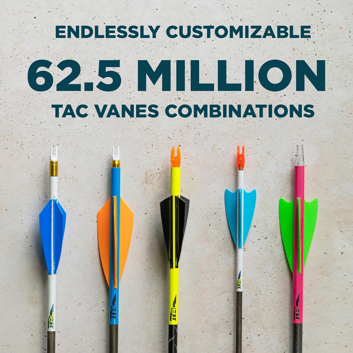 Hybrid Archery Vanes - TAC Vanes for Bowhunting & Recreational Shooting | Durable & Lightweight