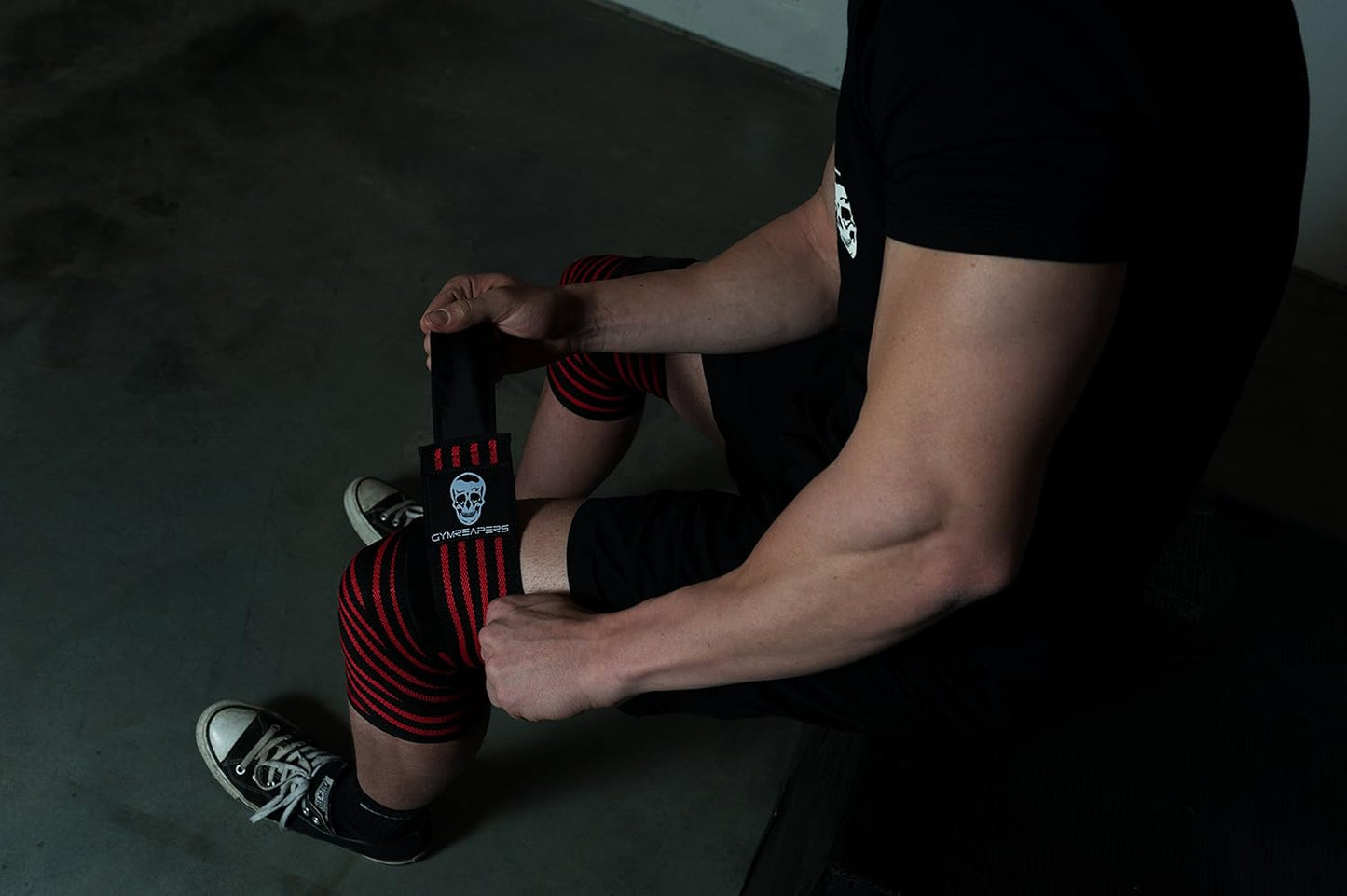 Knee Wraps for Squats & Powerlifting - 72 Inch Compression Support for Men & Women
