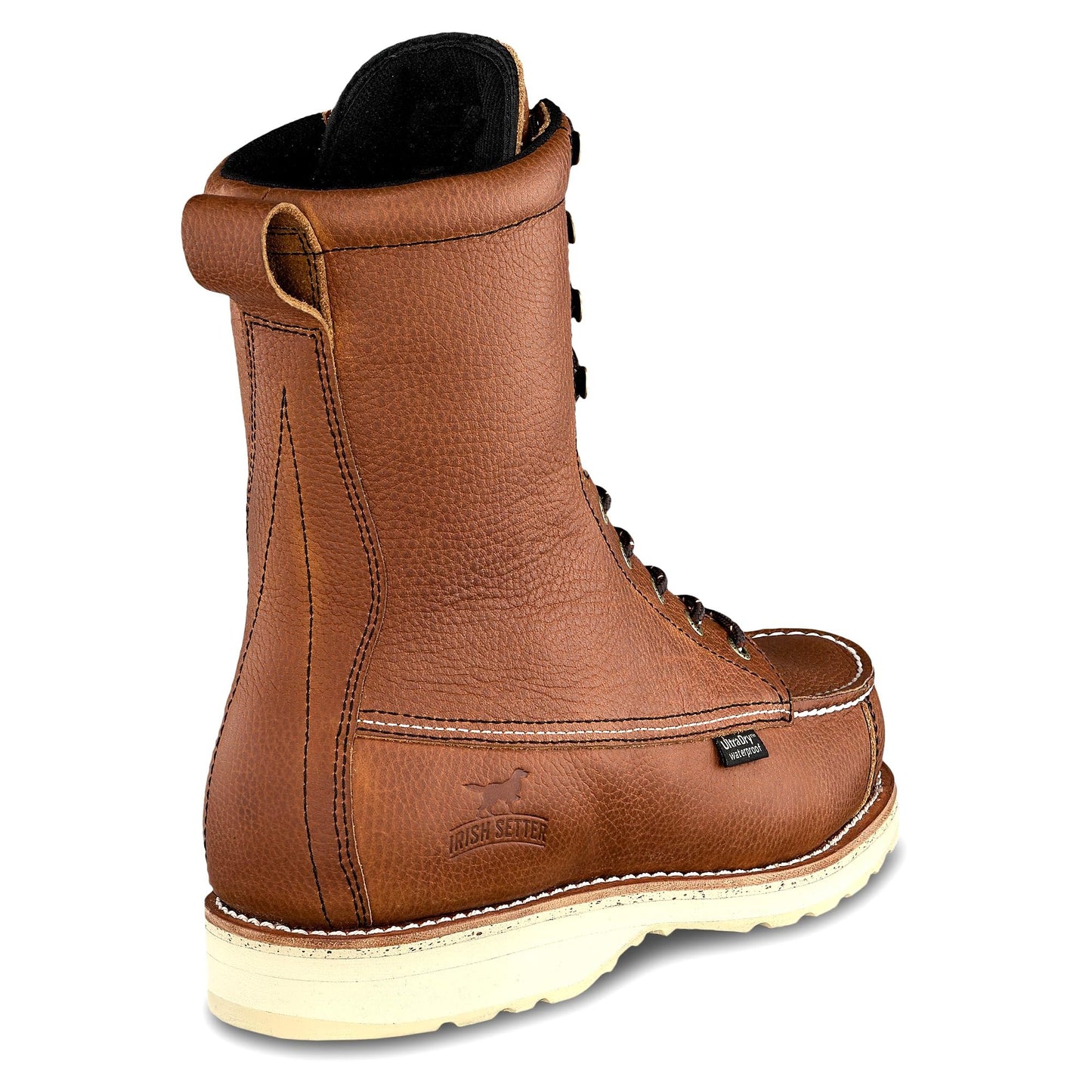 Irish Setter, Wingshooter, Men’s, 9", Waterproof, Insulated 400g, Hunting Boot, Amber/White, 8 D (Medium)