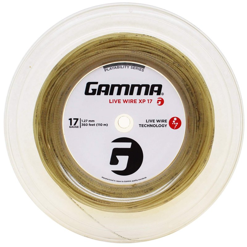 Gamma Sports Live Wire 17g String Reel - Natural