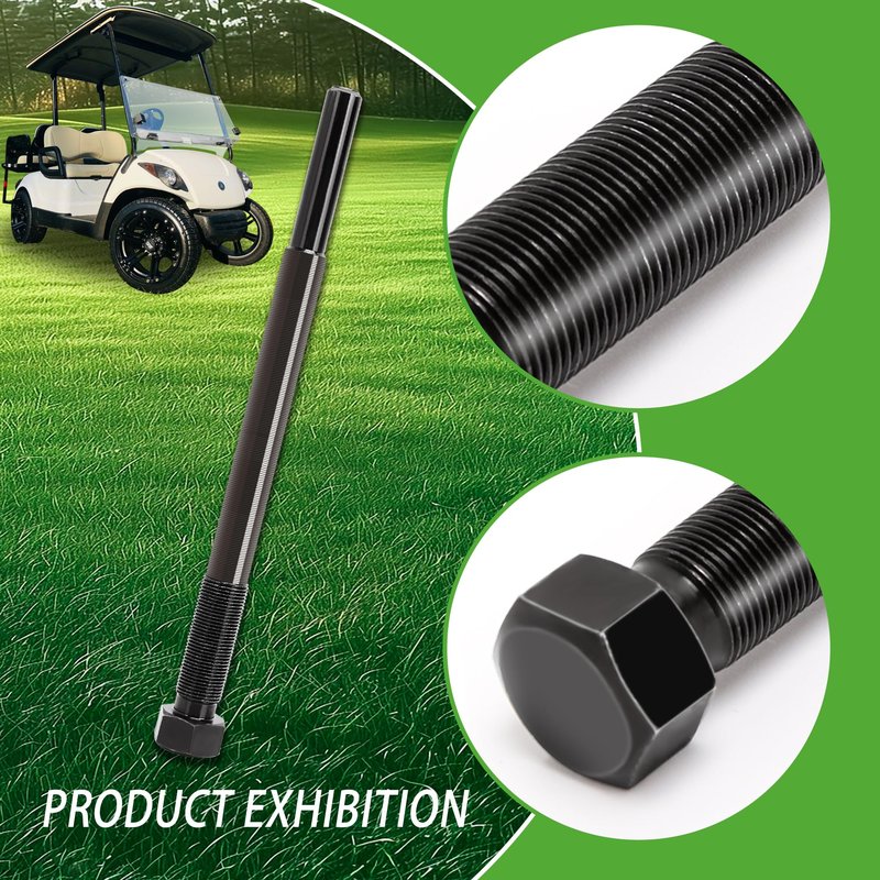 10L0L Golf Cart Primary Drive Clutch Puller Bolt Tool for Yamaha G1 G2 G9 G11 G14 G16 G22 1979-2006 with Clutch Puller OEM 90890-01876-00