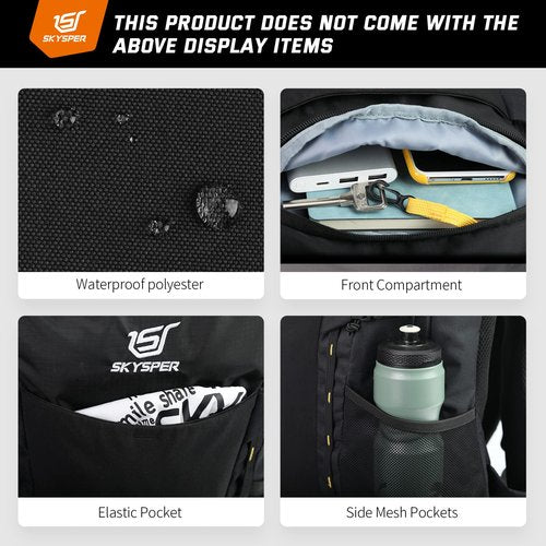 SKYSPER Hiking Daypack 30L Camping Backpack, Day Packs for Men Women Travel Outdoor Camp