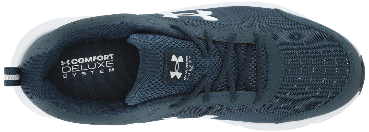 Under Armour Men's Charged Assert 10, (400) Academy/Academy/White, 4.5, US