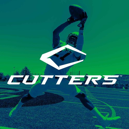Cutters Rev Pro 4.0 Receiver Glvs Solid A/XXL, Navy Blue (S500-S-07-36)