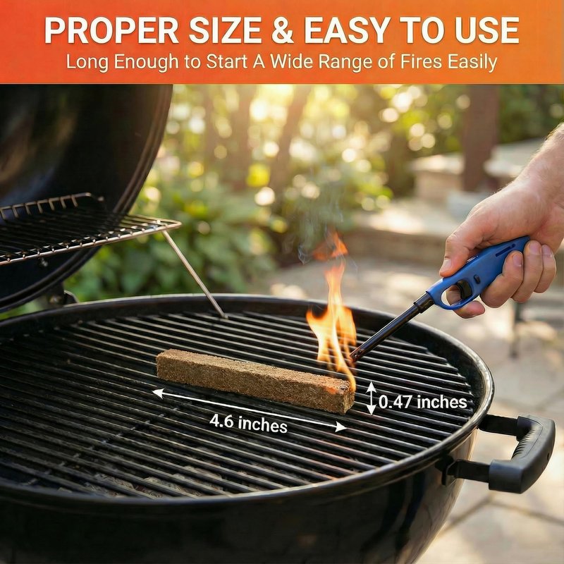 Avger Natural Fire Starter for Fireplaces: Quick Start Fire Starters Sticks for Grills Campfires Indoor & Outdoor Firepit BBQ Wood Stove - Odorless Charcoal Firestarter Blocks 60 Count