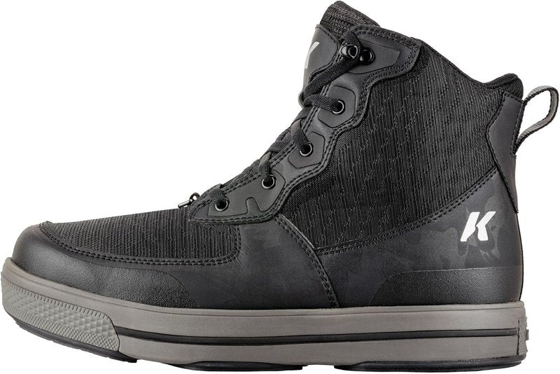Korkers Men's Stealth Sneaker Wading Boot - Fixed Kling-On Rock Soles | Durable Fishing Footwear