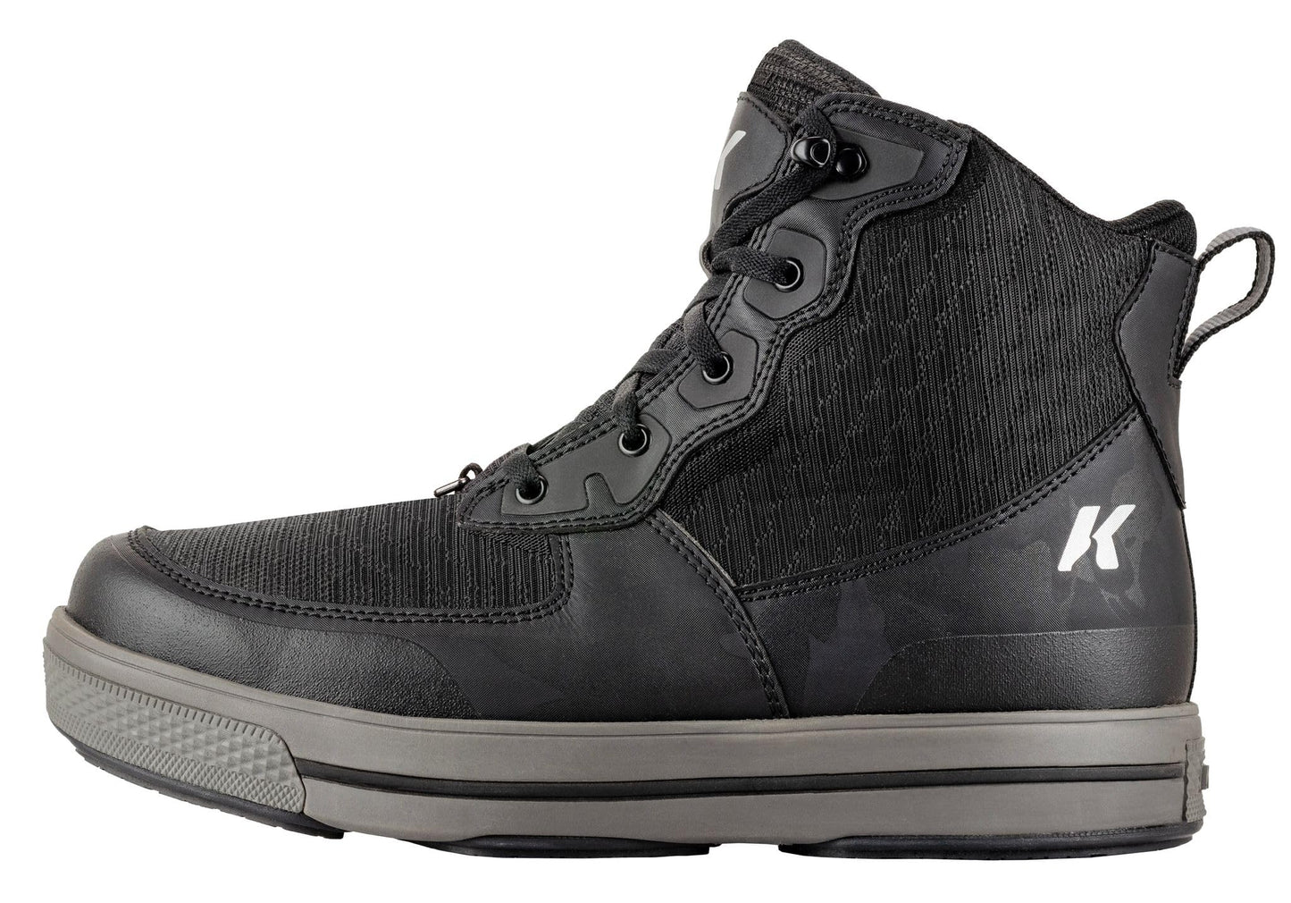 Korkers Men's Stealth Sneaker Wading Boot with Fixed Kling-On Rock Soles