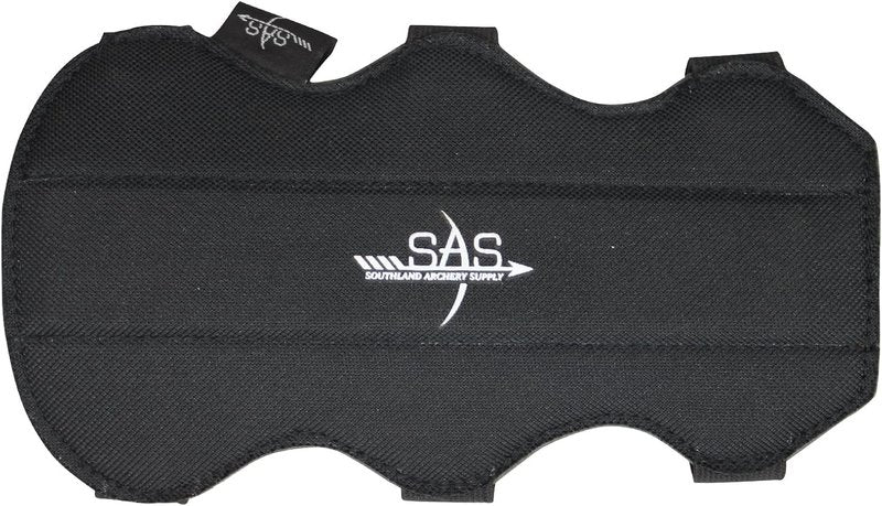 Archery Bow Range Arm Guard - 7.5" Adjustable Fit with 3 Straps for Comfort