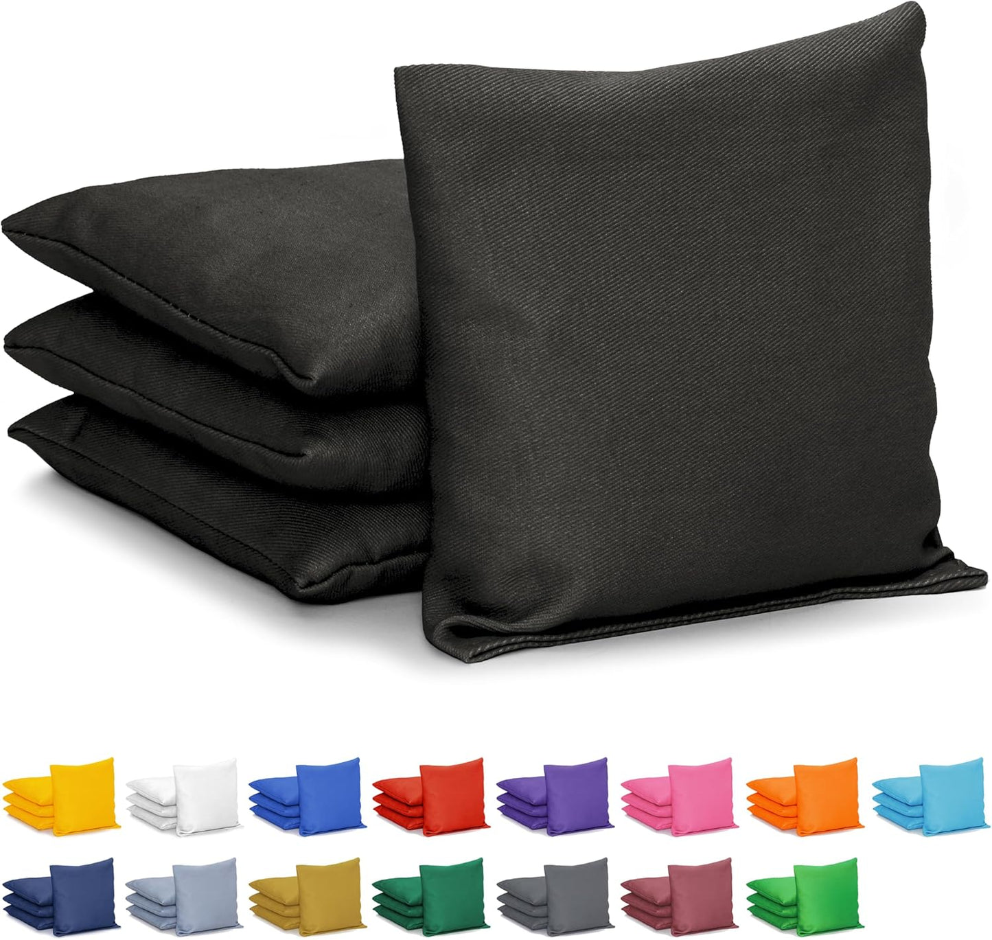 Classic Cornhole Bean Bags Set of 4 | 16 Colors Available - Regulation All Weather Design