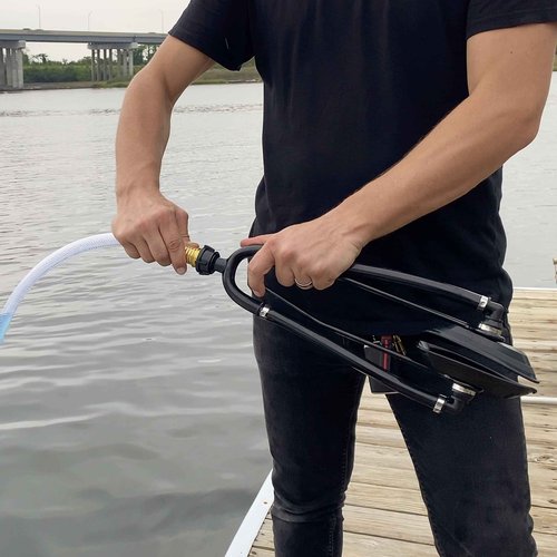 Boat Winterizer Gravity Motor Cleaner with Flusher Kit - Gravity Flow System DIY Winter Preparation Solution for Marine Engines - For Inboard and Outboard Engines