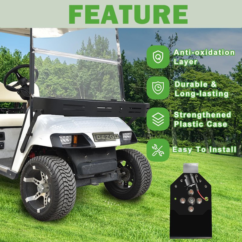 Shu-Ran Forward Reverse Switch Assembly, Fits 1994-UP(1994 not inclued) EZGO TXT Electric Heavy Duty Golf Carts, Replaces OEM #70578-G01