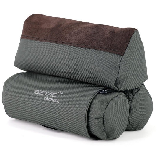 BZTAC Tactical Shooting Rest Bag Durable 600D Oxford Water Resistance with Soft Double Layer Cowhide Leather, Rifle Support Sand Bag Stand Holders for Shooting, Range, Outdoor and Hunting - Unfilled