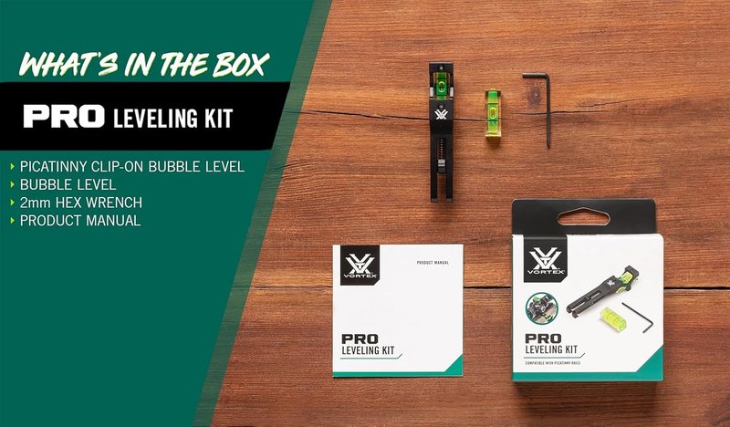 Vortex Optics Riflescope Leveling Kit - Precision Alignment Tool for Accurate Shooting