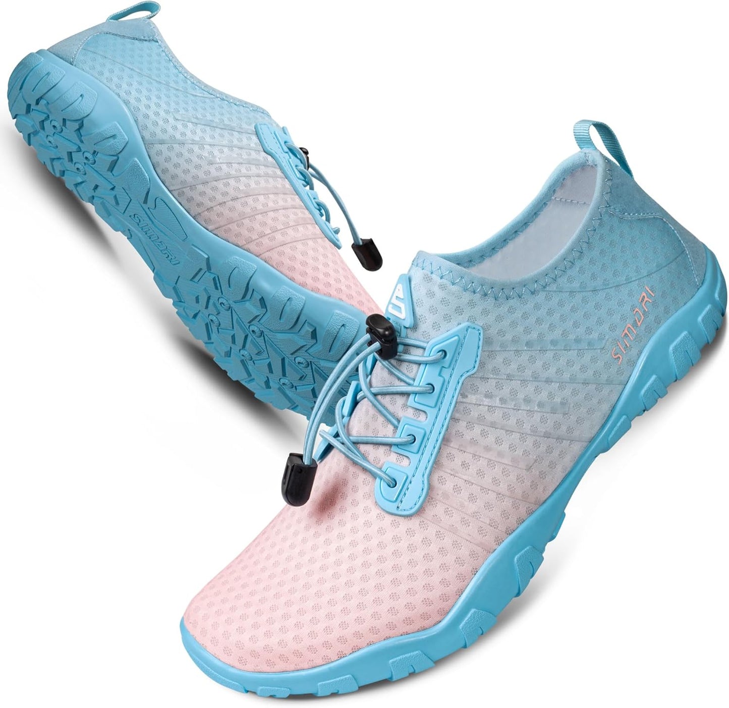 Water Shoes - Barefoot Quick-Dry Aqua Socks for Men & Women | Lightweight Non-Slip Swim Shoes for Surfing, Beach Sports, Kayaking