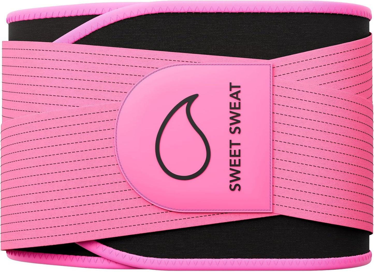 Sweet Sweat Waist Trimmer | Pro Series Shapewear Fitness Belt with Adjustable Straps for Enhanced Support