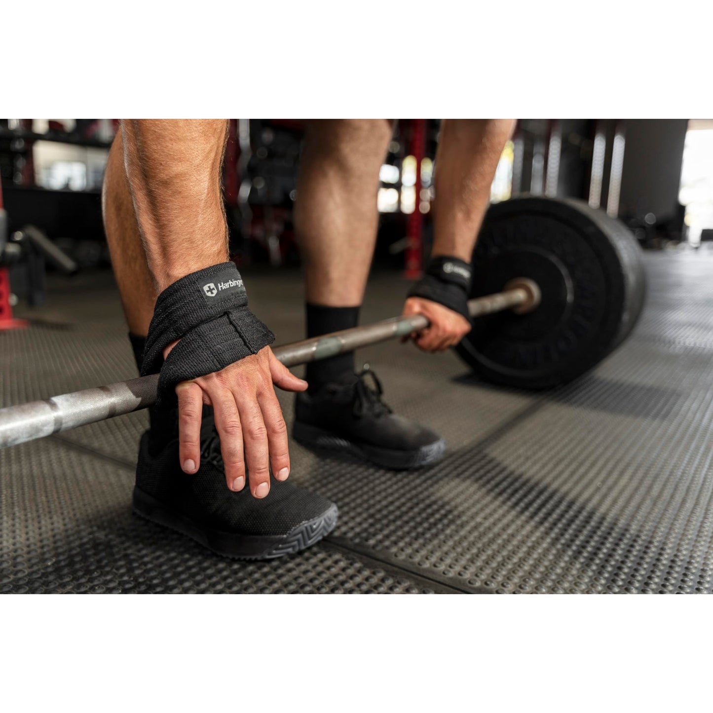 Harbinger Figure 8 Padded Lifting Straps: Ultimate Grip Support for Heavyweight Lifter
