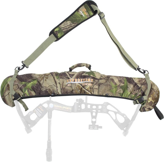 Neoprene Compound Bow Sling - Silent Hunting & Fast Movement | Adjustable Camouflage Shoulder Strap