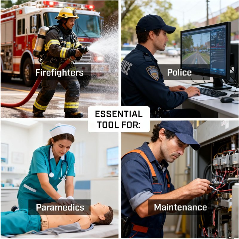 Firefighter Multitool – Multipurpose Leverage Tool for First Responders & Firefighters