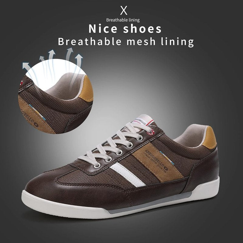 Men's Casual Sneakers - Breathable Comfort Walking Shoes for Men | Stylish & Lightweight Design