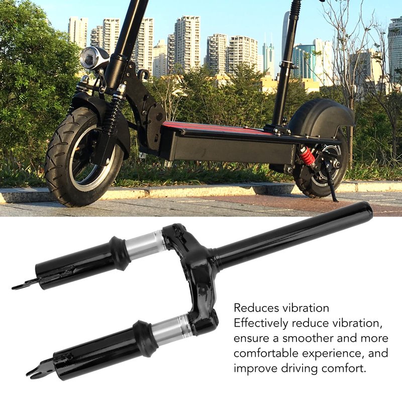 Electric Scooter Front Fork Shock Absorber Suspension Electric Scooter Front Suspension Kit Electric Scooter Shock Absorption Parts For 10 Inch Wheel Electric Scooter