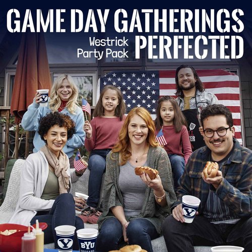 Nebraska Cornhuskers Party Supplies 48 Piece Officially Licensed University Set: 16 oz. Plastic Beverage Cups, 9" Paper Plates, Luncheon Napkins, Complete Party Supplies for 16 Guests by Westrick