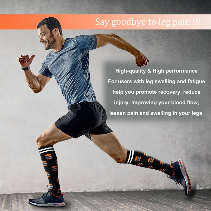 FEYHAY Copper Compression Socks (8 Pairs) 15-20 mmHg is BEST Graduated Athletic & Daily for Men & Women Running Travel Nurses Pregnant - Boost Performance, Blood Circulation & Recovery