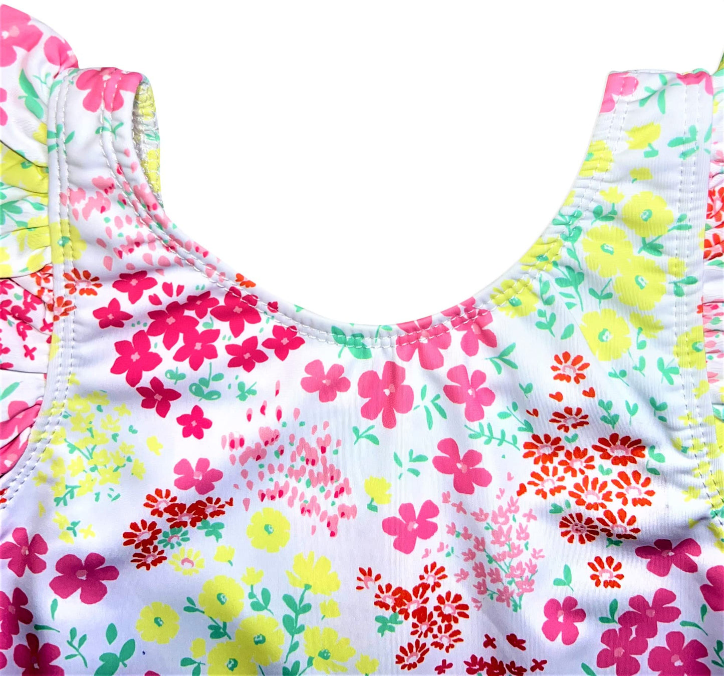 Bathing Suits for Girls - Beach Swimsuits - Tankini Top & Bikini Bottom Kids Bathing Suits for Swimming & Bathing (2-Piece) (US, Age, 3 Years, Pink Floral)