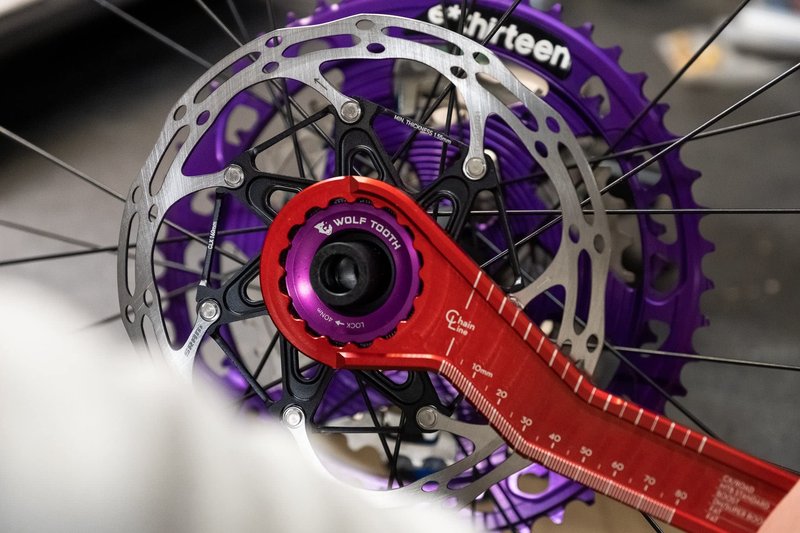 Wolf Tooth Centerlock Rotor Lockring Orange
